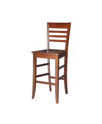 International Concepts - Roma Bar height Stool - 30" Seat Height