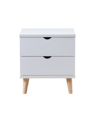 Furniture of America - Modern Massenburg II 2 Drawer Nightstand