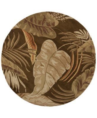 Havana Rainforest 7'6" Round Area Rug image
