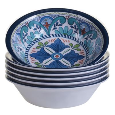 Talavera Melamine All Purpose Bowls, Set of 6 image