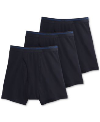 Men’s 3-Pack Classic Cotton Boxer Briefs image