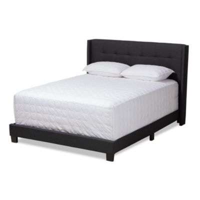Baxton Studio - Lisette Bed - Queen, Quick Ship