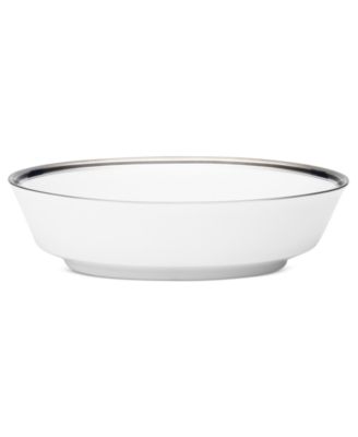 Austin Platinum Oval Vegetable Bowl, 9.75", 32 oz. image