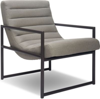 Tommy Hilfiger - Dawson Tufted Arm Chair, Quick Ship