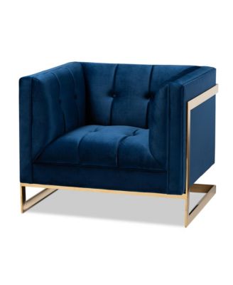 Baxton Studio - Ambra Arm Chair, Quick Ship