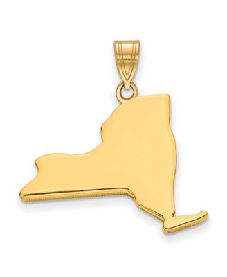 Macy's - State Charm in 14k Yellow Gold