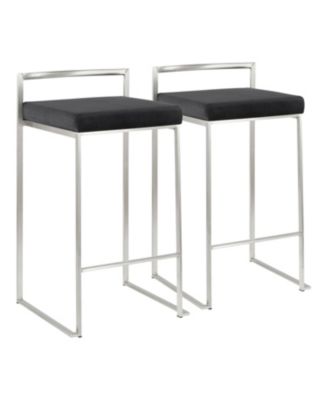 Lumisource - Fuji Counter Stool, Quick Ship (Set of 2)