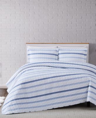 Truly Soft - Waffle Stripe Quilt Set