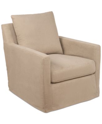 Furniture - Brenalee Fabric Swivel Glider Slipcover