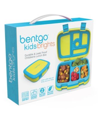 Bentgo - Kids Brights 5-Compartment Bento Lunch Box, Citrus Yellow