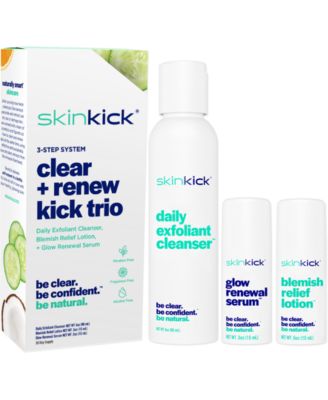 Skinkick - Clear & Renew Kick Trio System