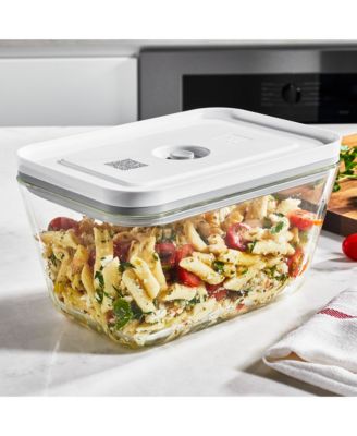 ZWILLING - Zwilling Fresh & Save Large Glass Rectangular 67-Oz. Vacuum Box, Set of 2