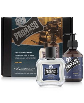 Proraso - 2-Pc. Beard Care Set For New Or Short Beards - Azur Lime Scent