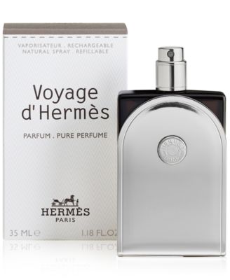HERMÈS - Voyage d'Herm&egrave;s Pure Perfume, Parfum Refillable Spray, 1.18 oz.
