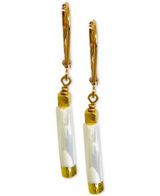 MINU Jewels - Mother-of-Pearl Drop Earrings