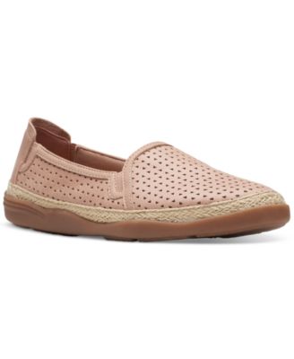 Clarks - Women's Elaina Ruby Slip-On Espadrille Flats