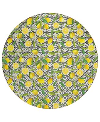 Kendall Kitchen Washable KE5 8' x 8' Round Area Rug image