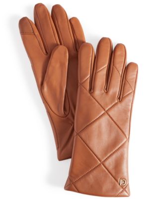 Cole Haan - Women's Quilted Leather Gloves