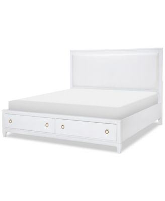 Furniture - Summerland Upholstered King Storage Bed