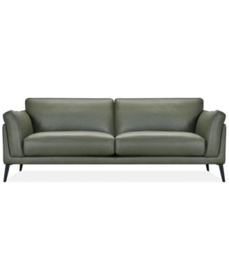 Macy's - Keery 91" Leather Sofa