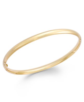 Italian Gold - Stackable Bangle Bracelet in 14k Gold