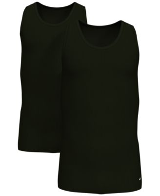 Nike - Men's Slim-Fit Essential Stretch Tank Undershirts - 2 pk.