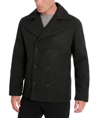 Kenneth Cole - Men's Double-Breasted Peacoat