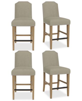 Furniture - Hinsen 4pc Counter Height Chair Set