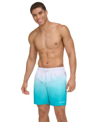 Calvin Klein - Men's Sky Gradient 7" Volley Swim Trunks