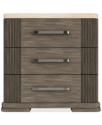 Macy's - Frandlyn Stone Top Nightstand