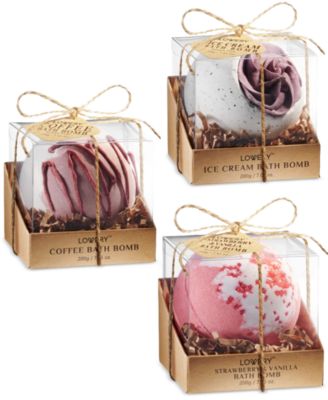 Lovery - 3-Pc. Deluxe Bath Bomb Set