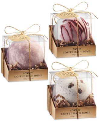 Lovery - 3-Pc. Coffee Bath Bomb Set