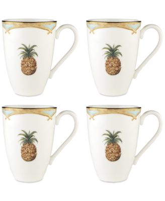 Lenox British Colonial Bamboo Mugs, Set of 4 image