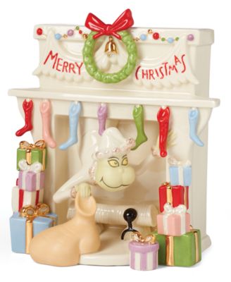 Lenox - Grinch Steals the Stocking Figurine