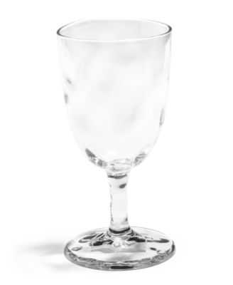 Ruffle Clear Tritan Acrylic Wine Glasses, Set of 4 image