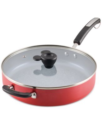 Farberware - Disney 4.5-Qt. Ceramic Nonstick Saut&eacute; Pan & Lid