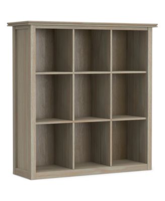 Simpli Home - Artisan 9-Cube Bookcase