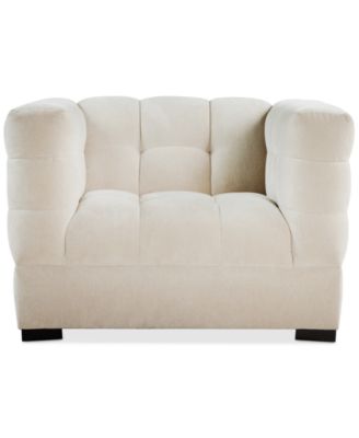 CLOSEOUT! Elbeth Fabric Arm Chair, Exclusively at Macy's image