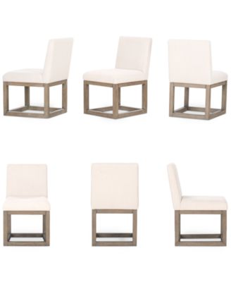 CLOSEOUT! Portmore 6 Pc Side Chair, Created for Macy's image