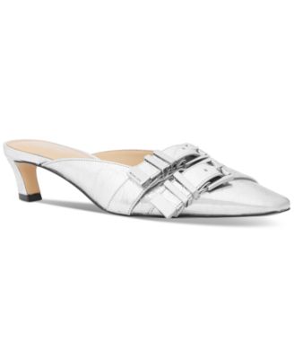 Michael Kors - Women's Darrington Kitten Mule Pumps