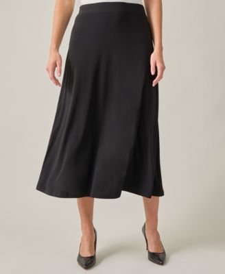 Kasper - Women's Pull-On A-Line Maxi Skirt