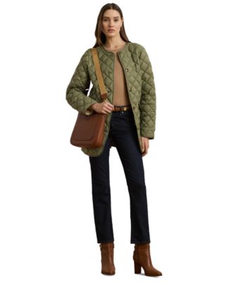 Lauren Ralph Lauren - Women's Button-Front Collarless Coat
