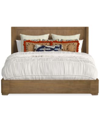 Furniture - Nordic King Panel Storage Bed