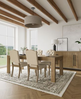 Furniture - 5pc Dining Set (Davie Rectangular Table & 4 Jesilyn Chairs)