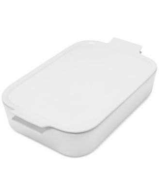 The Cellar - Whiteware James Large Lasagna Baker With Lid