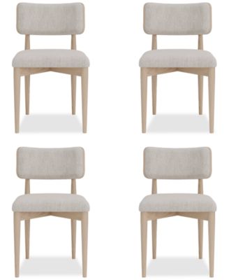Furniture - Lunare 4 Pc. Curved Chair Set