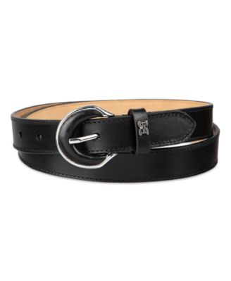 Sam Edelman - Leather-Inset Harness Buckle Belt