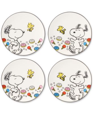 Chef Snoopy Accent Plates, Set of 4 image