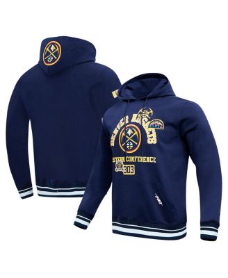 Pro Standard - Men's Navy Denver Nuggets Area Code Pullover Hoodie