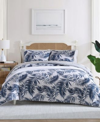 Nautica - Marina Leaf Cotton Reversible 2 Pc. Comforter Set, Twin